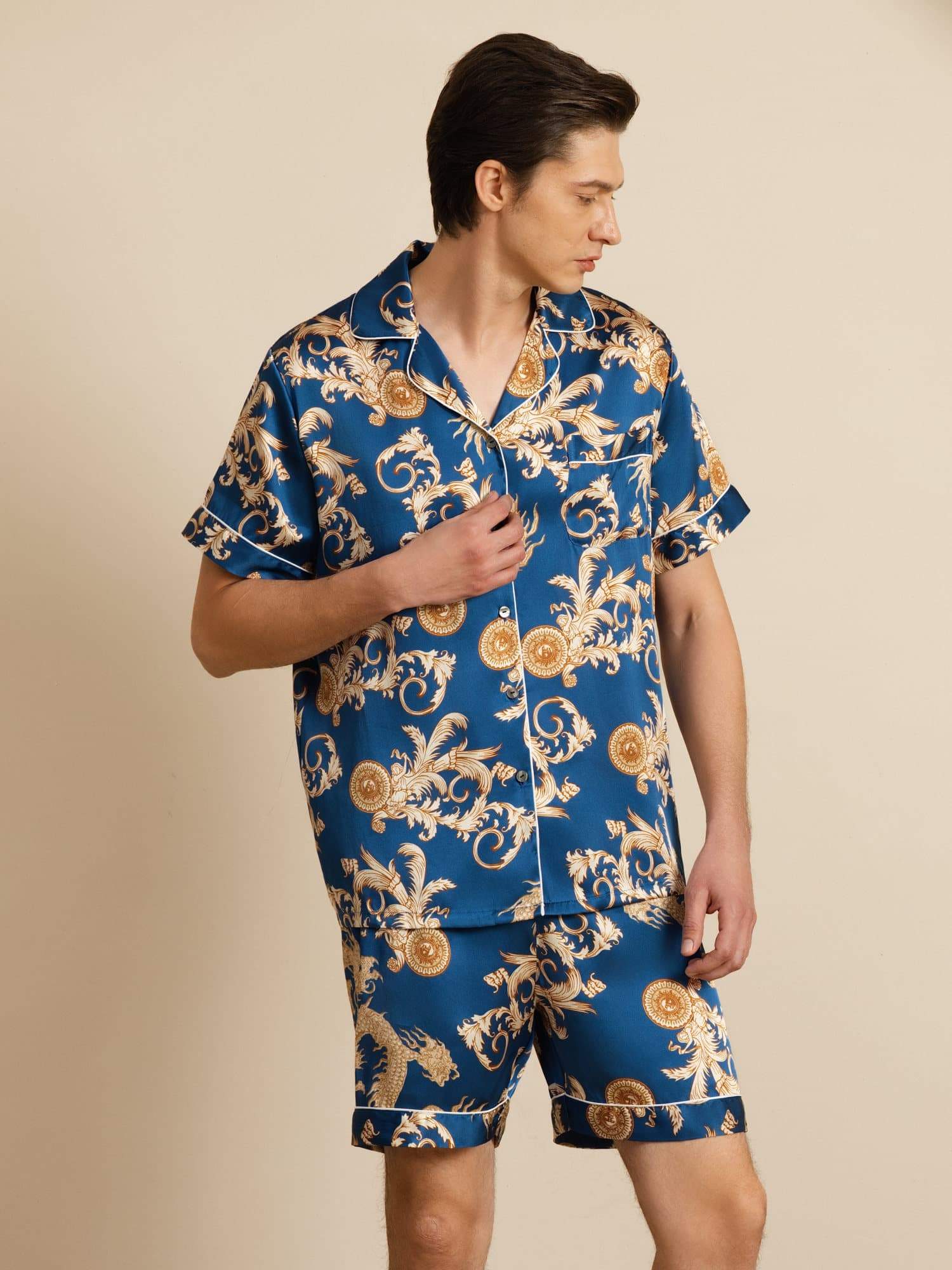Navy Dragon / XXL(44)