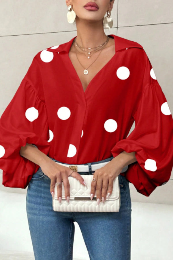Red  Polka / 2XL