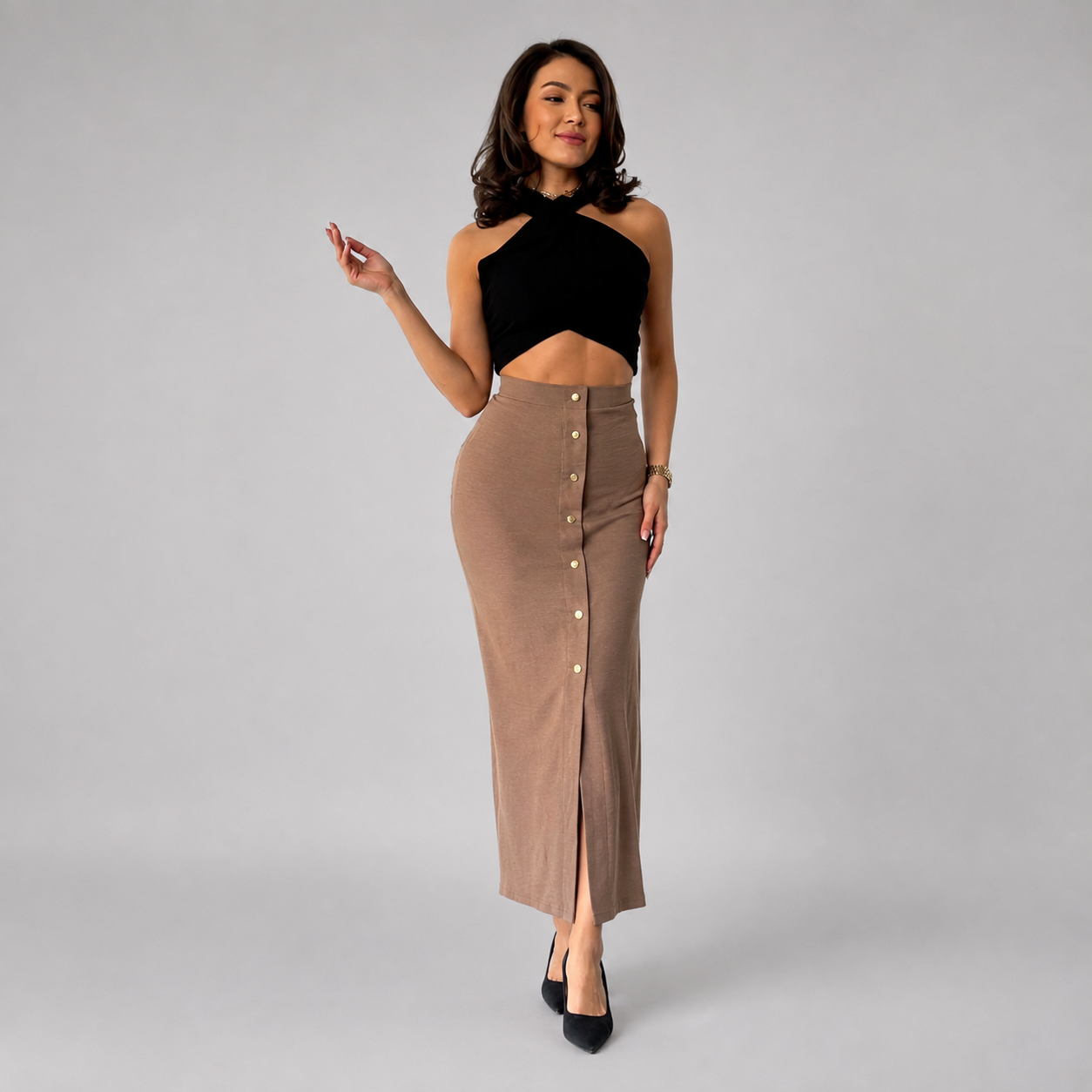 Beige / L