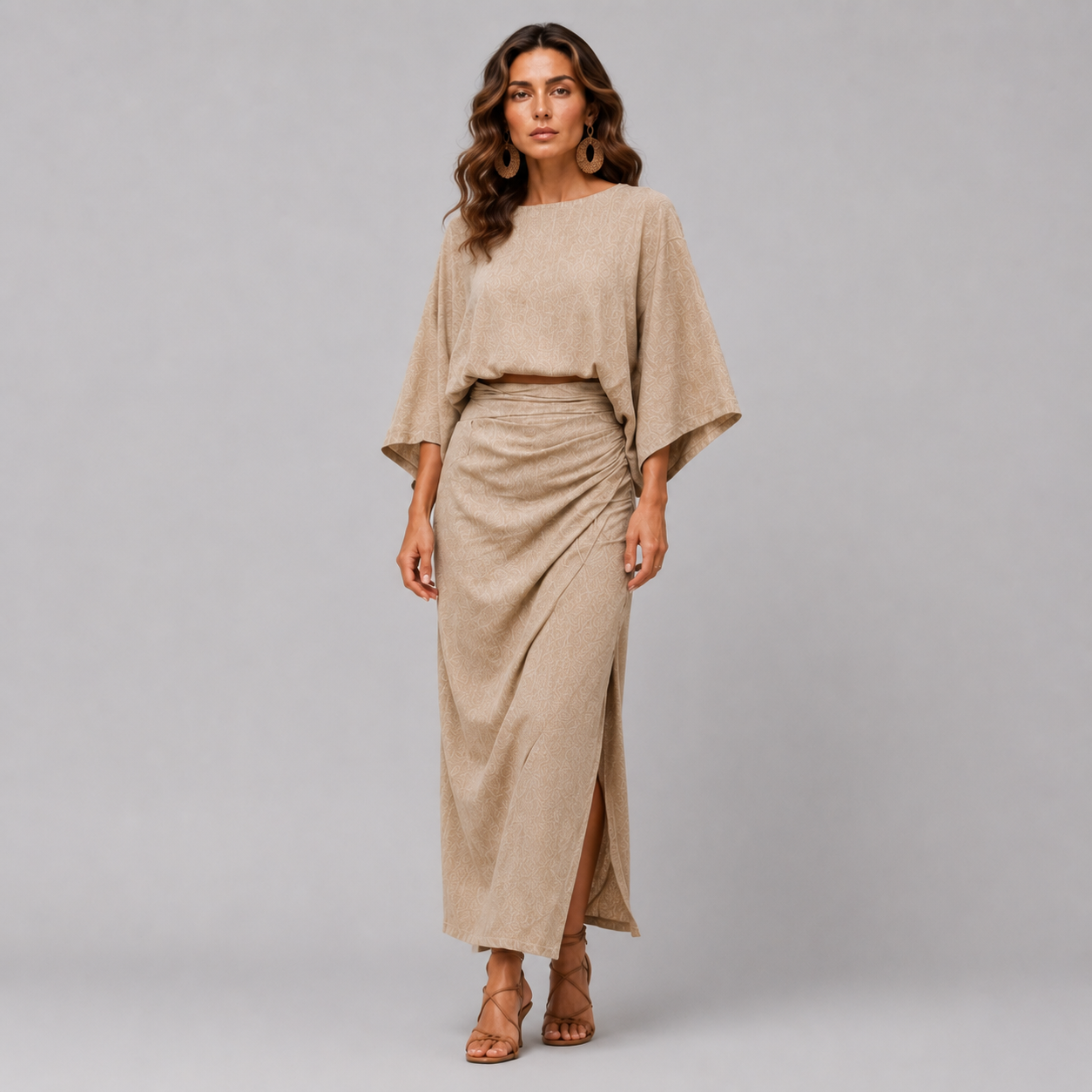 Beige / 5XL