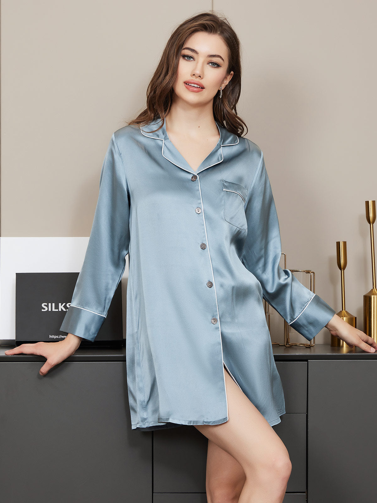 Steel Blue / L(12/14)