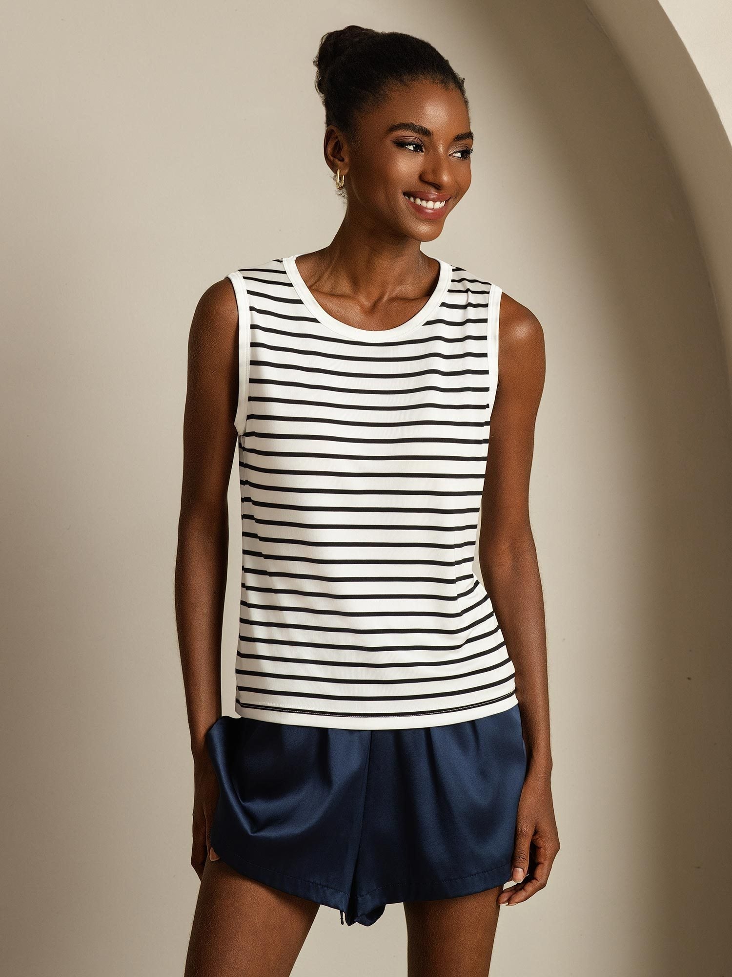 White Stripe / XXL(18)